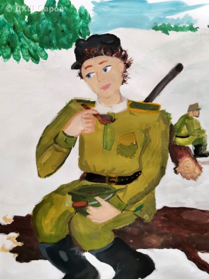 Фронтовая каша - Крылова Ксения, 10 лет.jpg Фронтовая каша - Крылова Ксения, 10 лет.jpg